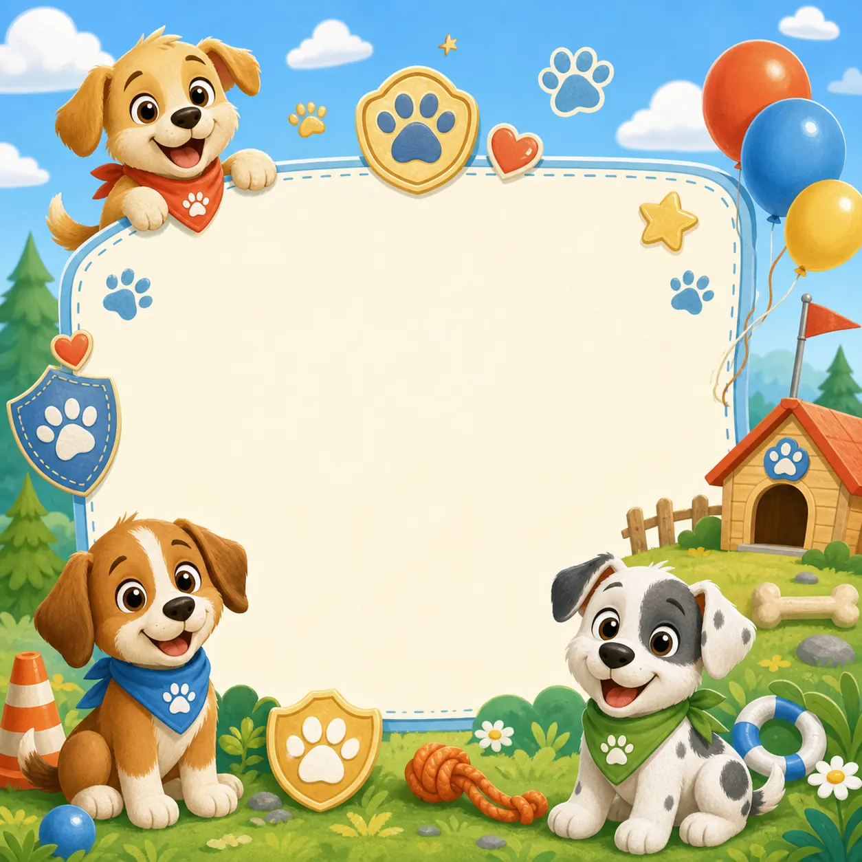 Berry first birthday poster with soft colors and berry illustrations